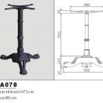Hot sale Dining Coffee Antique Wrought Cast Iron Table Base Table Leg Furniture Leg HS-A078
