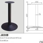 Hot sale dining coffee wrought cast iron table base table leg HS-A048