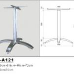 Hot Sale Dining Office Metal Aluminum Folding Table Base Table Leg Furniture leg HS-A121