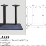 Guarantee quality dining wrought cast iron table base table leg for big table HS-A056