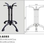 Hot sale dining coffee wrought cast iron table base table leg furniture leg HS-A085