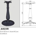 Hot sale Coffee Dining wrought cast iron table base furniture leg table leg HS-A025B