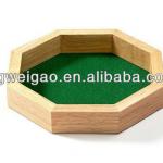 Wooden dice tray