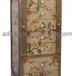 Classical Wood Storage Cabinet With 7-Drawers