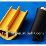 two holes profile pvc edge bading