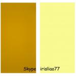 UV Gloss Panel Solid Color melamine Plates in yellow ZHUVI 937-938