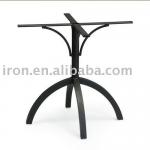 Elegance pation iron table base