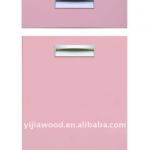 PVC thermo foil faced MDF boards cabinet door and drawer fronts-YJ-229