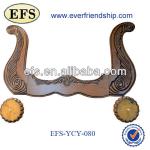 antique wood furniture frame with hand carving(EFS-YCY-080)