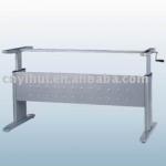 manual height adjustable metal table frame