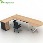 Modern Plated Steel Frame Office Desk-WGT-DT102