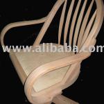 Rotating Unfinished Bentwood Chair Frame