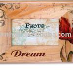 Wooden Frame For Photo With Abstract Painting/Picture Frame Design/Wooden Picture Frame To Paint