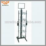 Showroom Black Metal Wire Display Rack