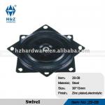 Rectangle steel swivel plate