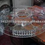 Crystal lazy susan