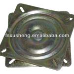 6 inch hign quality swivel plate golden color-A010