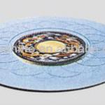 hot sell 6-12mm tempered glass lazy susan