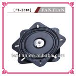 high quality guangdong 360 degree square metal bearing swivel plate