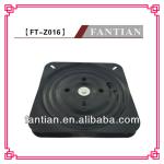 high quality guangdong 180 degree metal square bearing rotation flat swivel plate