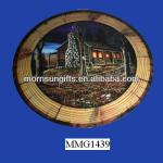 New ceramic cabin lazy susan swivel-MMG1439