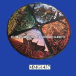 Ceramic mossy oak lazy susan plate