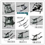 Auto OK4304 recliner chair mechanism chair pneumatic cylinder adjustable height gas lift mechanism