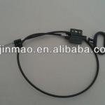 Car door flapper style recliner release cable