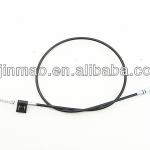 Car door flapper style recliner release cable