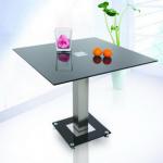 2013 modern design tempered glass dining table