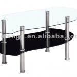 different shape glass coffee table tea table-CT084