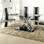 glass dining room furniture-dt58