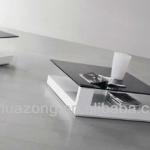 Luxury High Gloss MDF Coffee Table With Tempered Glass