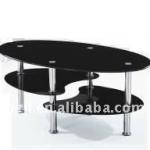 Simple Tempered Glass Side Table XS3405