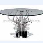 New Glass Coffee Tea Table(table-044)-LCT-005