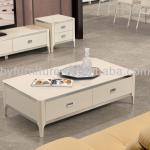 Home furniture modern design tea/coffee table with tempered glass top/marble top