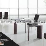 new extendable glass dining table YT907#