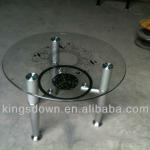 mordern design small glass coffee table QX23