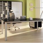 best selling cheaper rectangular glass office executive desk
