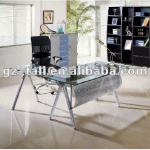 2009 TL-6008 Modern Style Glass Top Executive Desk Office Furniture