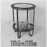 2013 Antique metal and glass cutting table suction cups
