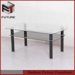 chinese cheap modern home centre glass tea table design