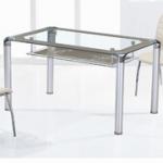 XINSONG 2014 tempered glass dining table-B206-2