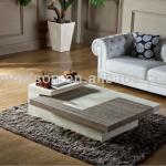 fashionable and cheap marble glass tea table