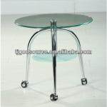 tempered glass coffee table stainless steel furniture