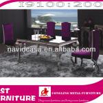 2013 Cheap Modern Glass Dining Table Latest Design