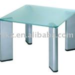 Home furniture dining room furniture glass top coffee table metal frame