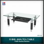 tempered long glass table SJ122