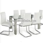 Luxury Glass Dining Set Dining Table Furniture-DT072