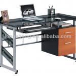 Grey Glass home Office Desks CT-3310B-CT-3310B